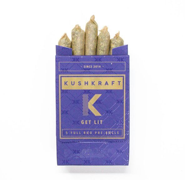 KushKraft - Pre Rolls 5-Pack Indica