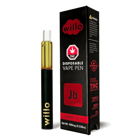 Willo Disposable Vape Pen Sativa 1100mg
